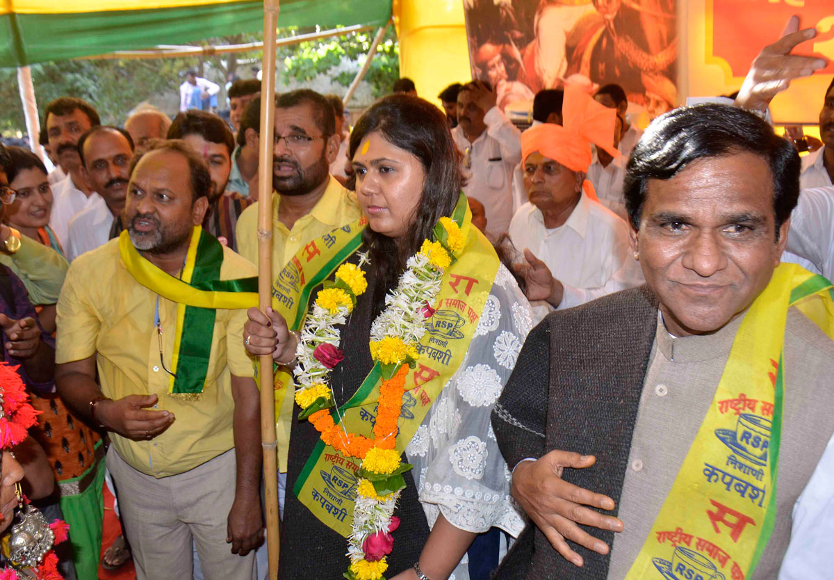 Rajmata Ahilya Bai Holkar Birth Anniversary celebration at Azad Maidan Mumbai.