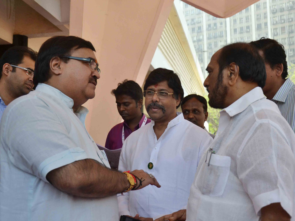 9th Day Budget Session at Vidhan Bhavan in Mumbai.