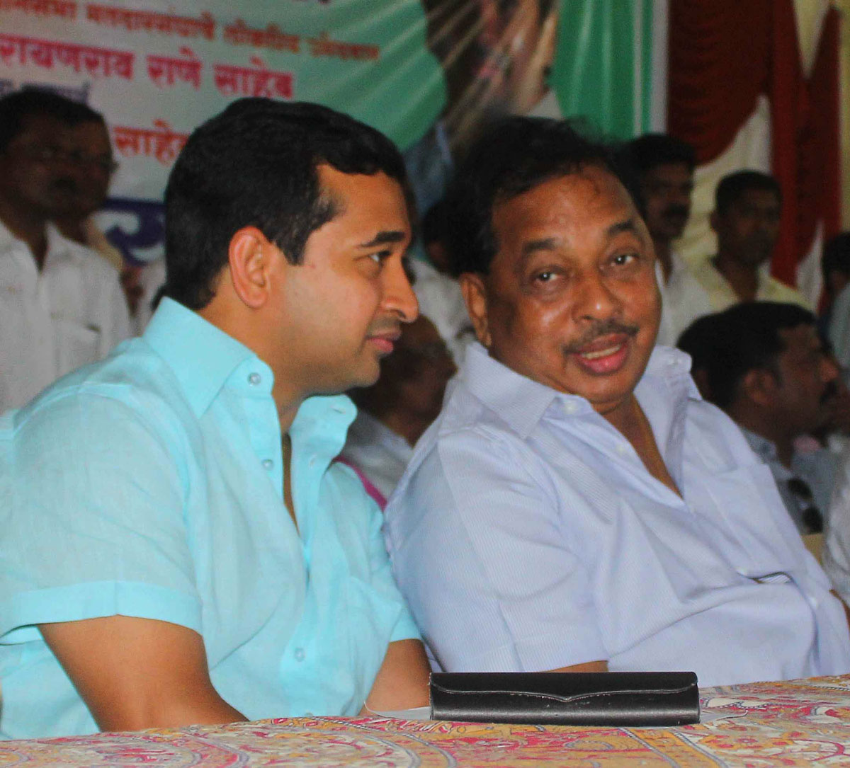 Kudal & Kankavli Assembly Congress Candidates Narayanrao Rane & Nitesh Rane Campaign Rally.