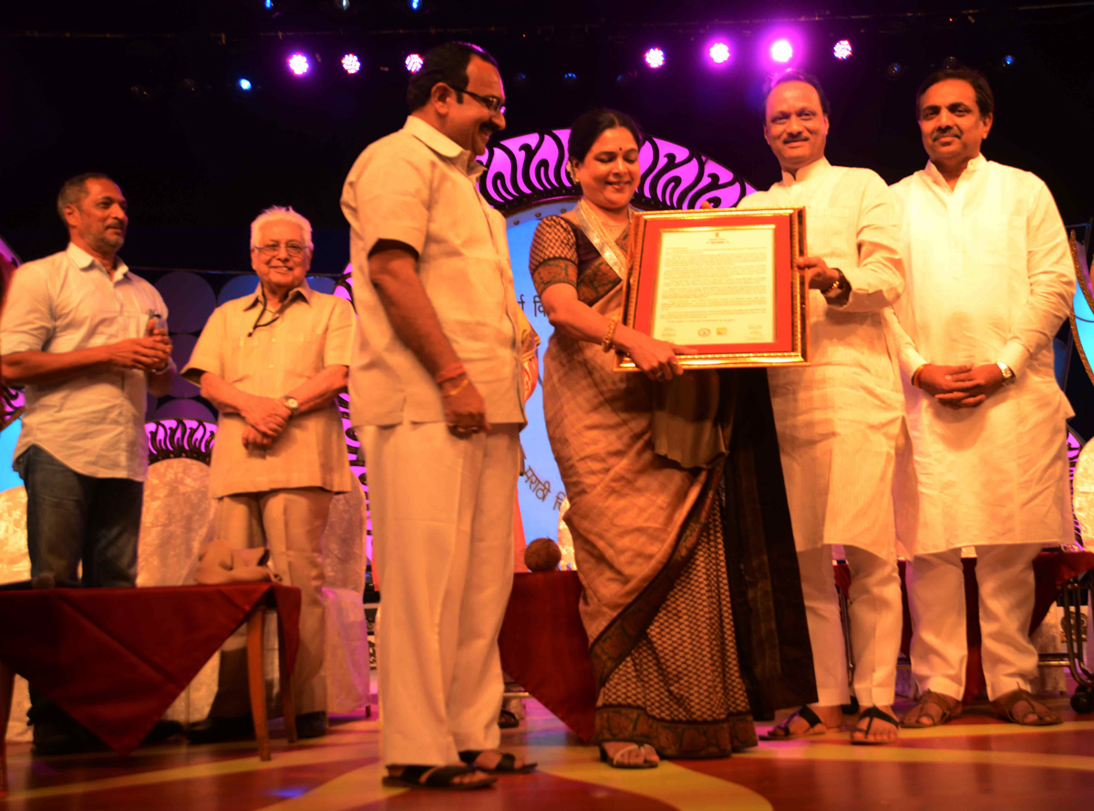DY.CHIEF MINISTER AJIT PAWAR TO PRESENT 50TH YEAR MARATHI FILM PURASKAR AT RAVINDRA NATYA MANDIR.