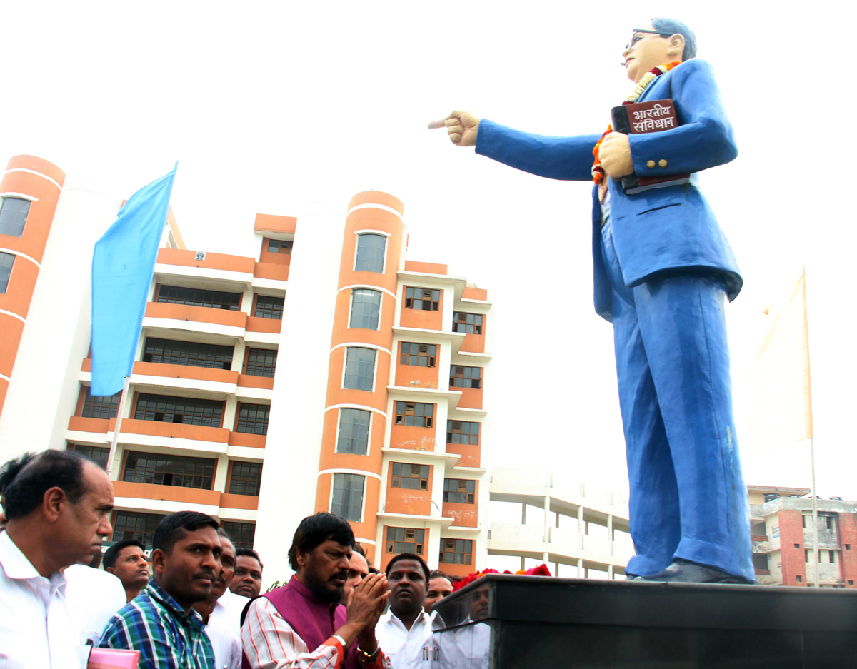 MP & RPI President Ramdas Athawale Bharat Bhim Yatra in Haryana & Punjab.