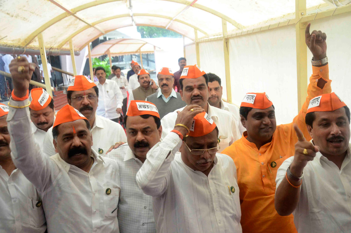 11th Day Monsoon Assembly Session Vidhan Bhavan Mumbai.