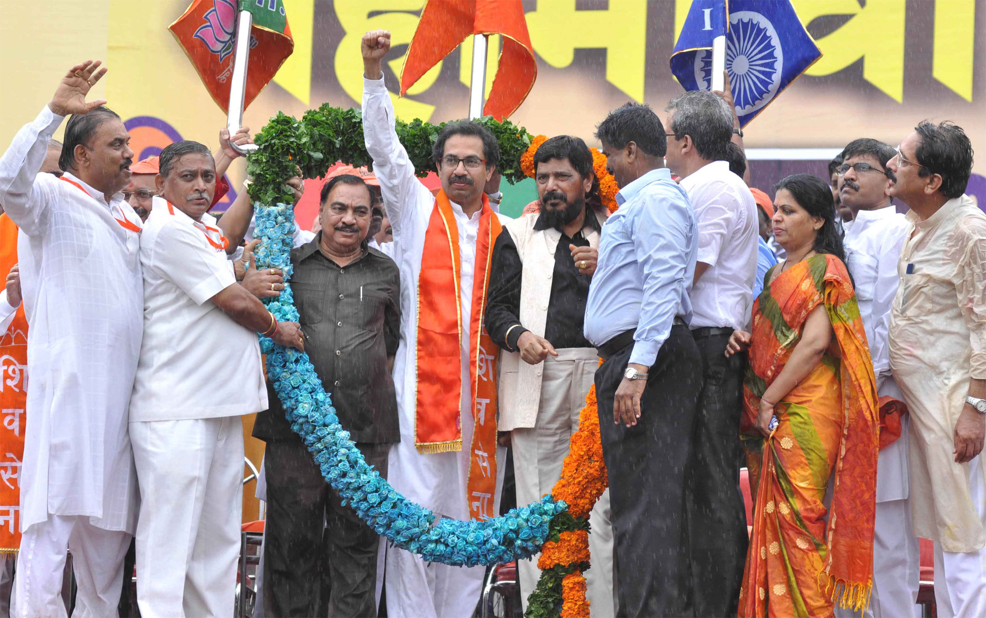 SHIVSHAKTI & BHIMSHAKTI MAHAMORCHA AT AZAD MAIDAN CST.