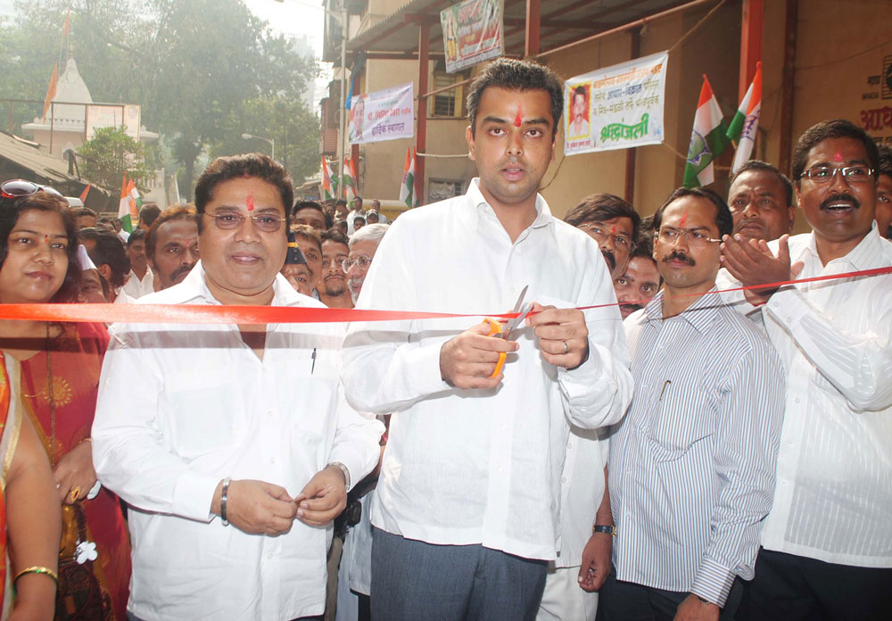 INAUGURATION CEREMONY IN SOUTH MUMBAI M.P.MILIND DEORA.