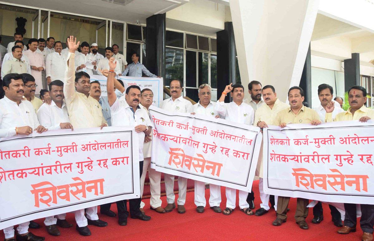 9th Day Monsoon Assembly Session at Vidhan Bhavan Mumbai.