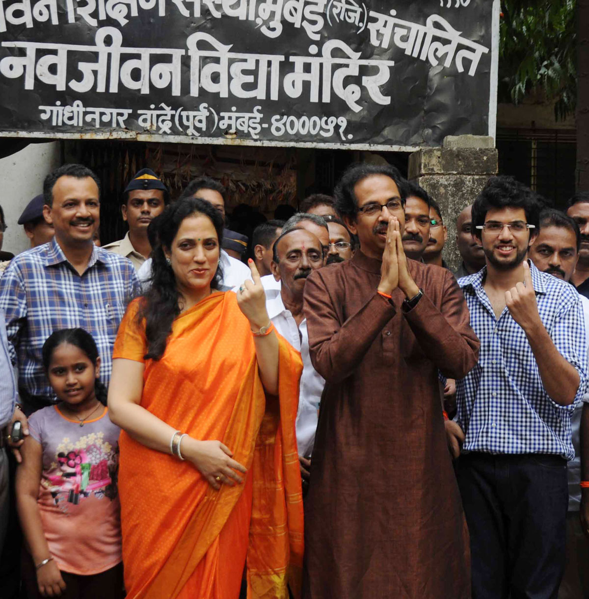 Assembly Election-2014 Vote Casting.