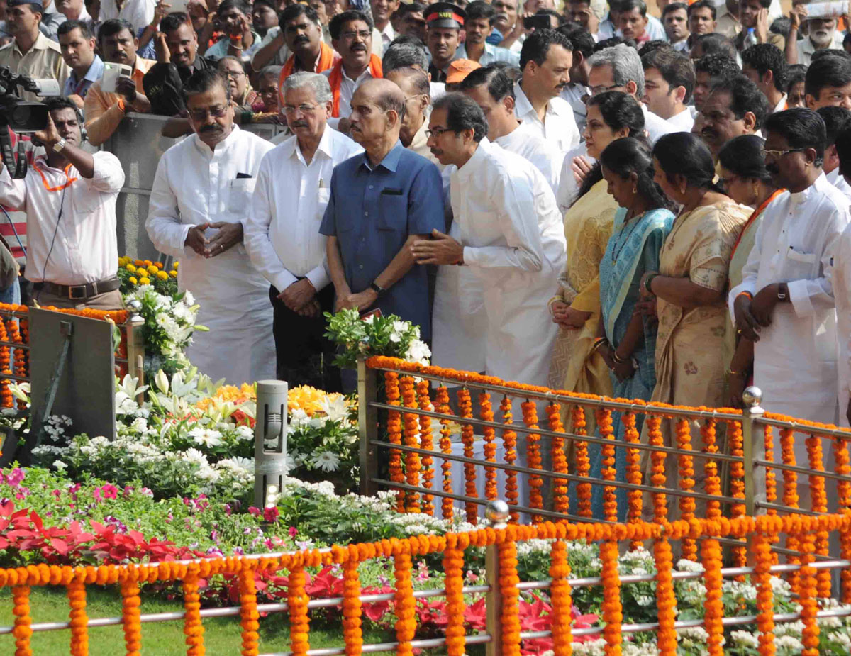 Tribute to Shivsena Supremo Late.Balasaheb Thakarey On his 2nd Death Anniversary at Dadar Shivaji Park.