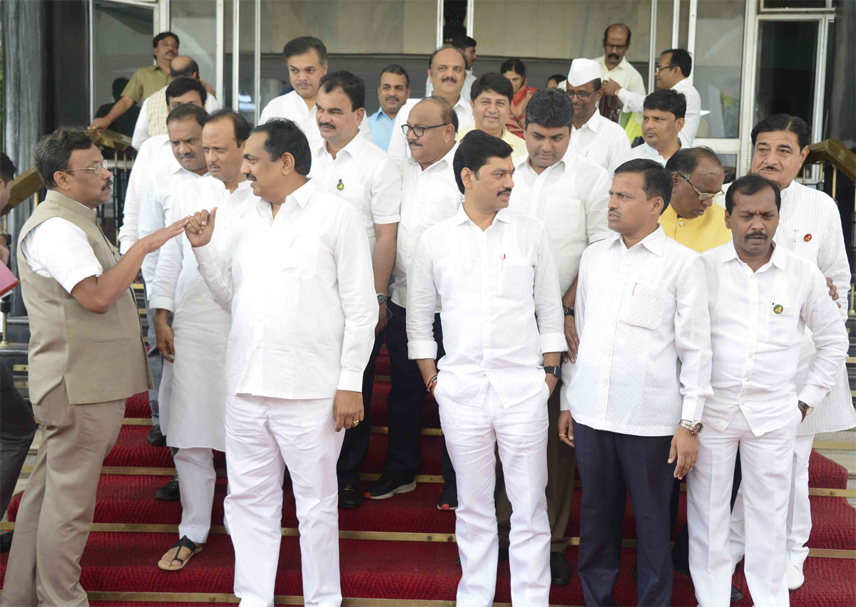 3rd Day Monsoon Session Vidhan Bhavan Mumbai.