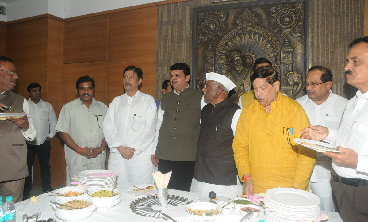 Tea Party on Last Day Budget Session at Vidhan Bhavan.