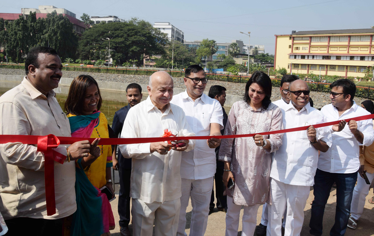 Inauguration of Joseph (kaka) Baptista Garden Kalina Taloo at Kalina.