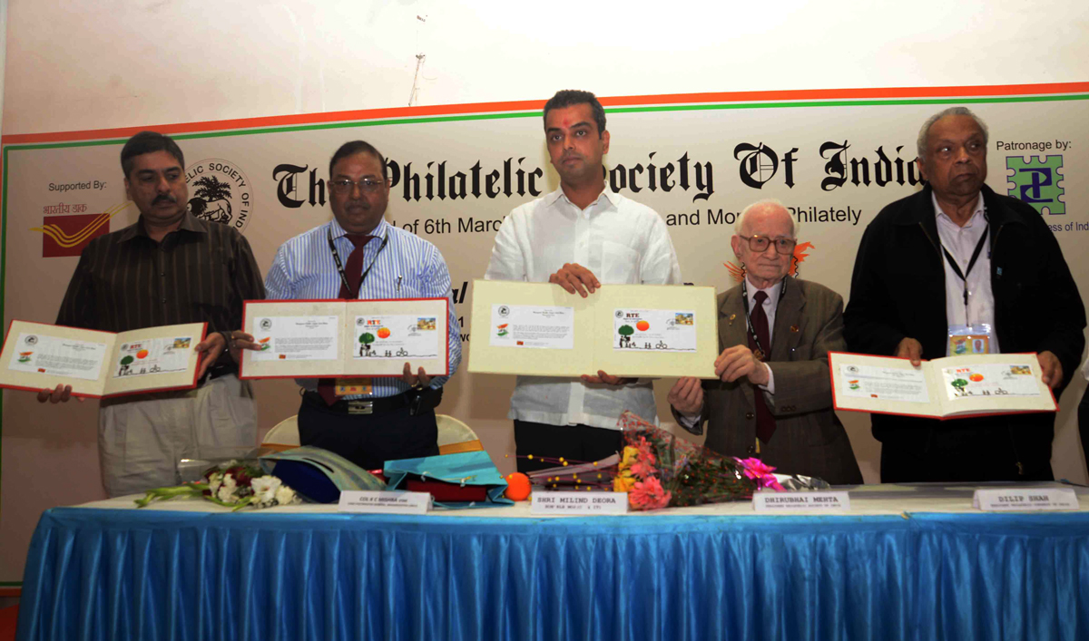 UNION MINISTER OF STATE & MP.MILIND DEORA AT WTC.