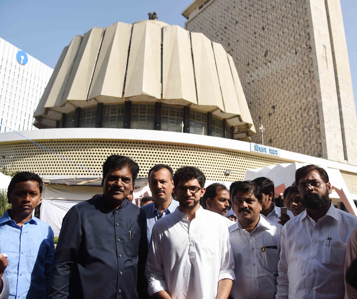 8th Day "Budget Session 2016" at Vidhan Bhavan in Mumbai.