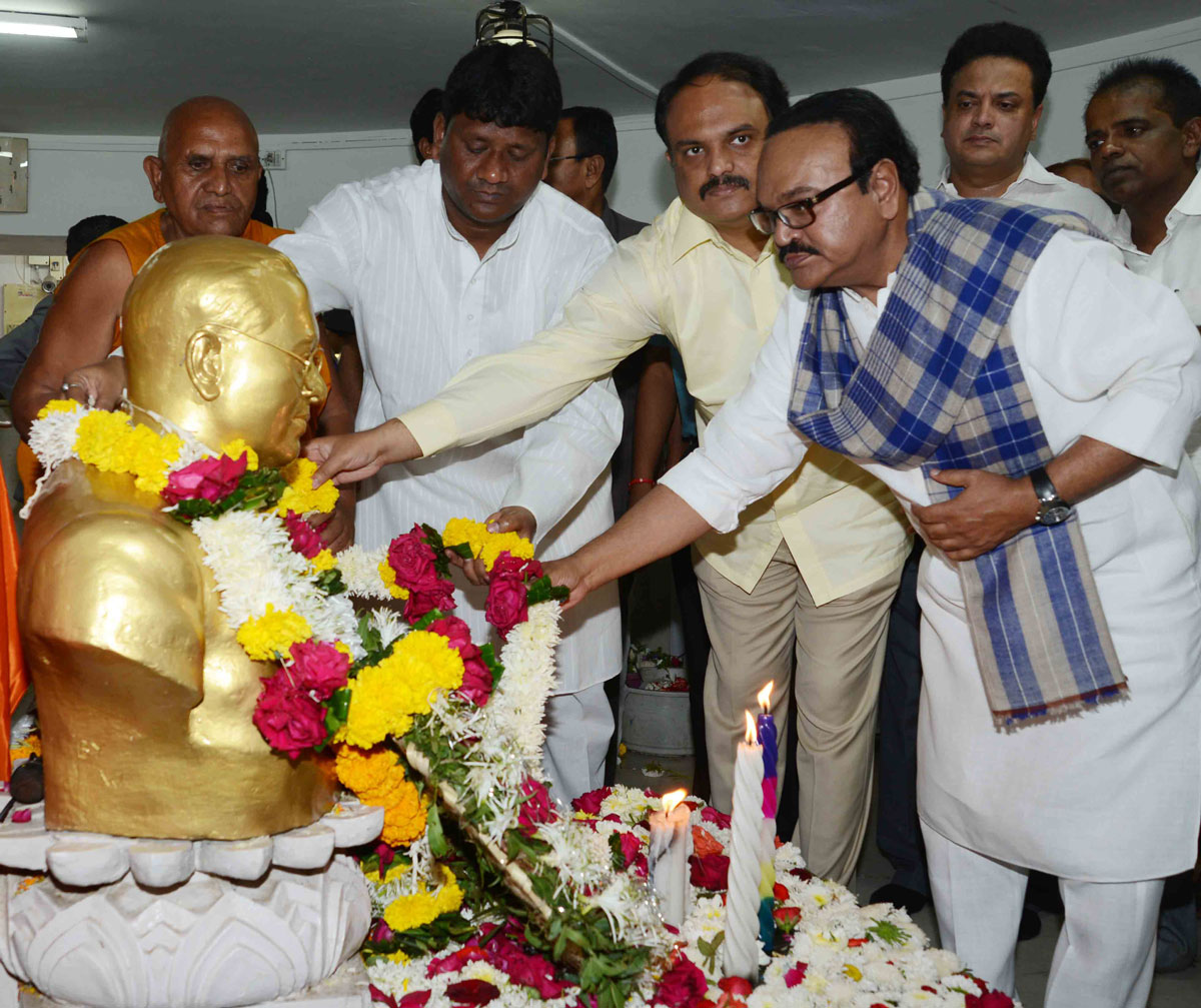 TRIBUTE TO BHARAT RATNA DR.BABASAHEB AMBEDKAR ON HIS MAHAPARINIRVAN DIN AT CHAITY BHOOMI DADAR.