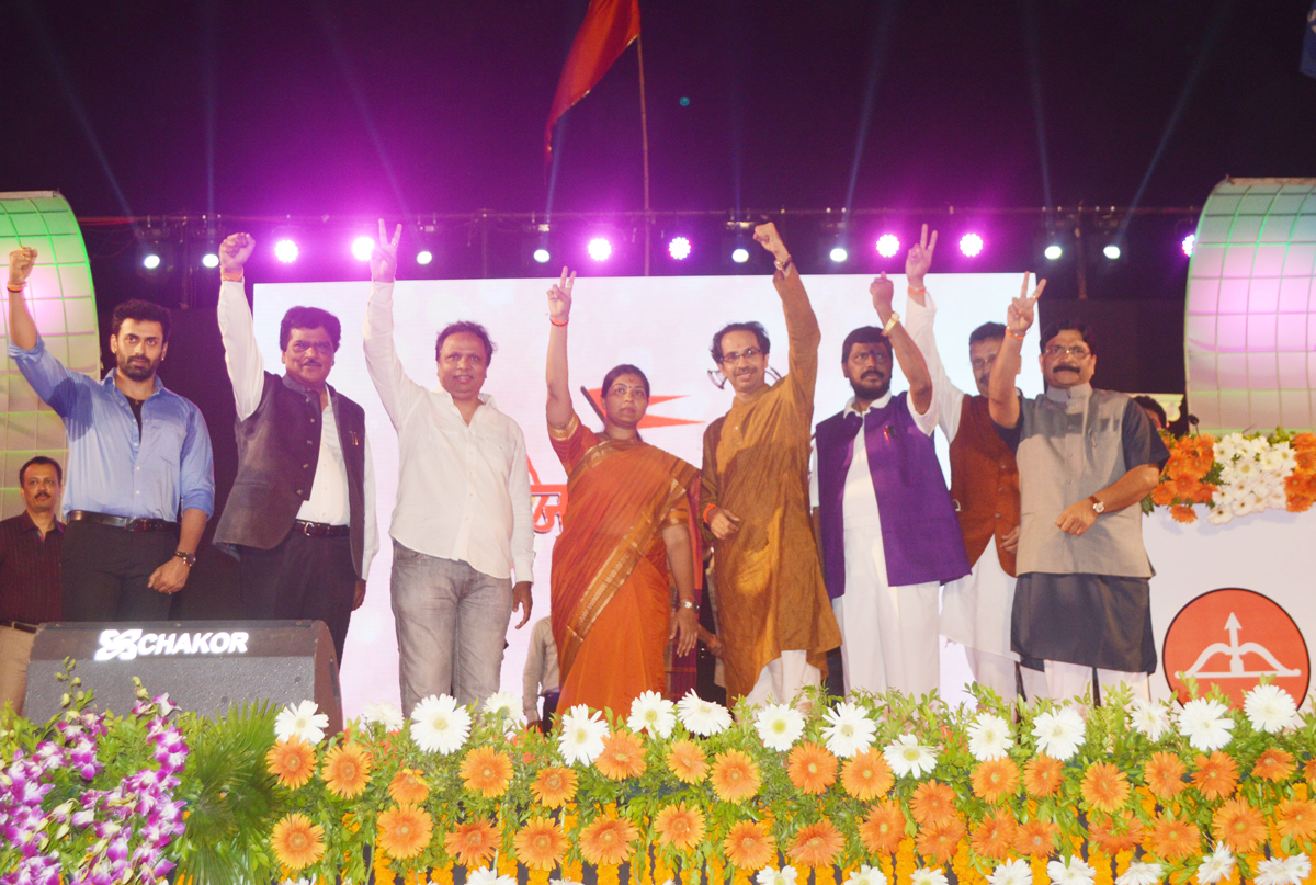 Mahayuti Vijay Rally at Govt.Colony Bandra.
