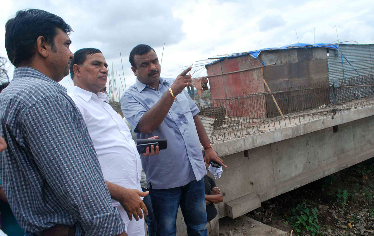 Kalina Assembly MLA Kripashankar Singh visited our Constituency Area before Monsoon.