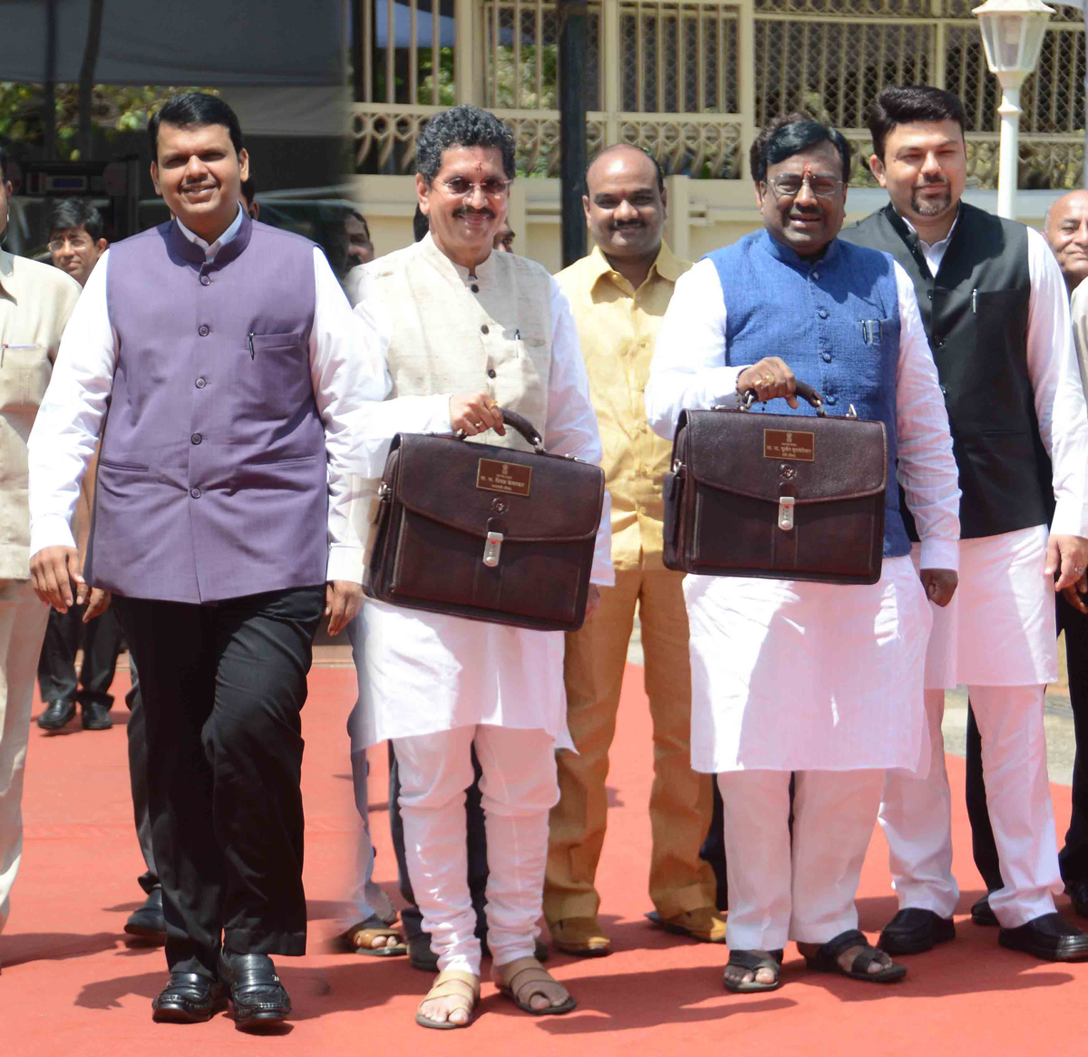 8th Day "Budget Session 2016" at Vidhan Bhavan in Mumbai.