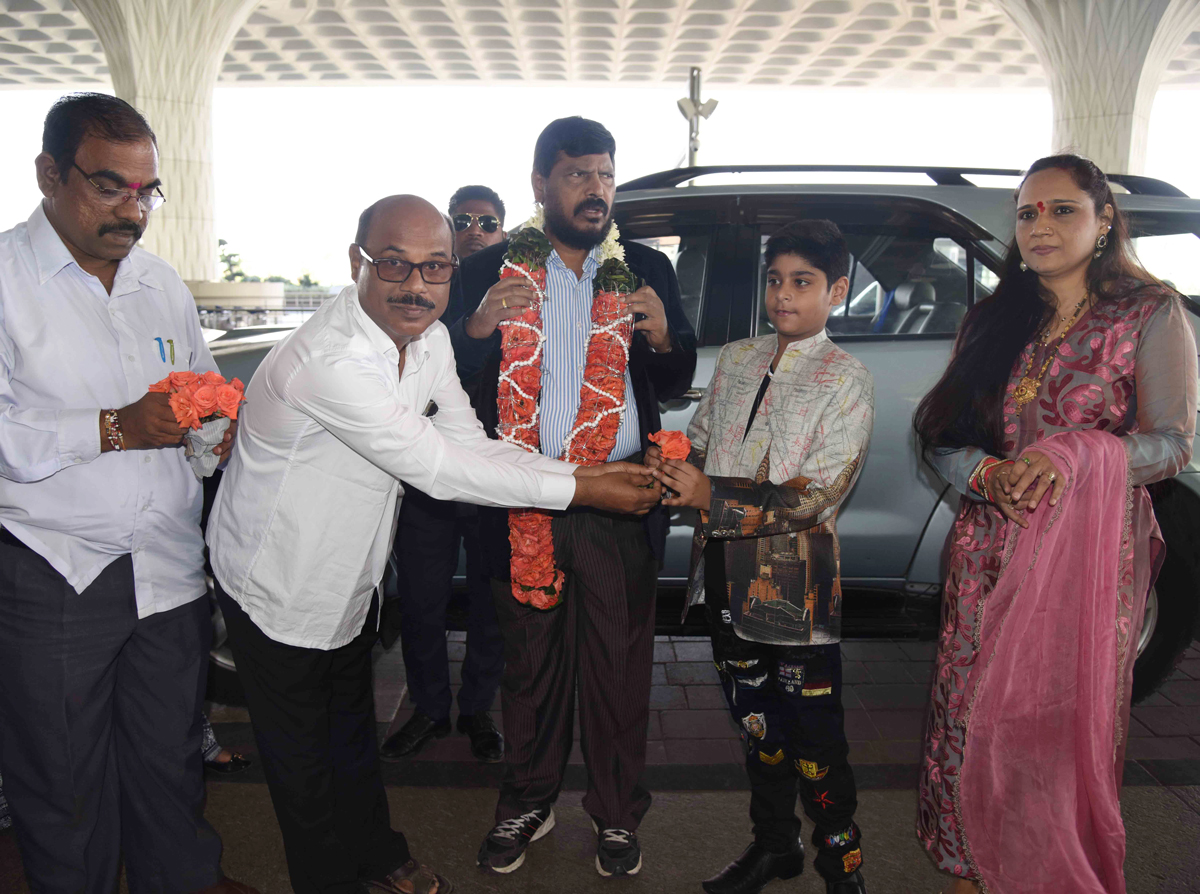 RPI National Leader MP. Ramdas Athawale on London visit.