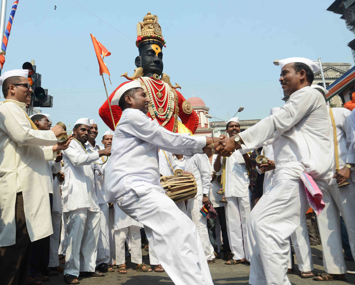 Gudi Padwa Celebration at Girgaon in Mumbai.