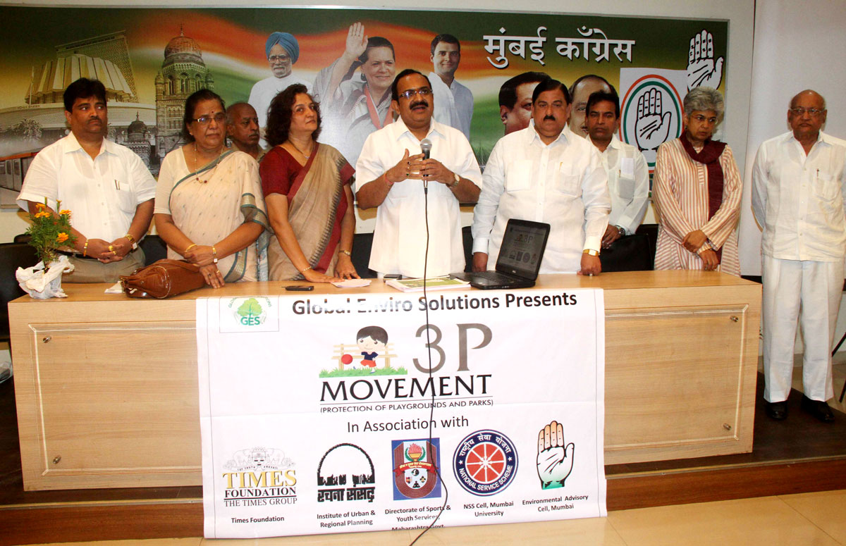 MRCC ENVIRONMENT CELL LAUNCHED GLOBAL ENVIRO SOLUTION 3P MOVEMENT IN PRESENCE OF ENVIROMENT & CULTURAL MINISTER SANJAY DEVTALE AT RAJIV GANDHI BHAVAN.