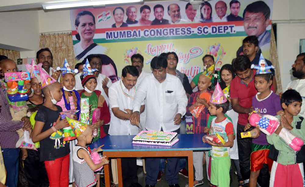 AICC Yuva Leader MP.Rahul Gandhi Birthday Celebration in Mumbai.