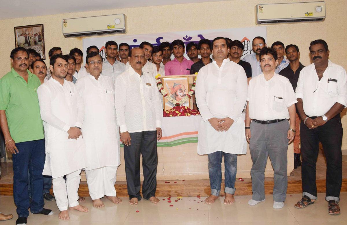 MRCC Paying Tribute to Rajput King Maharana Pratap on his Jayanti.