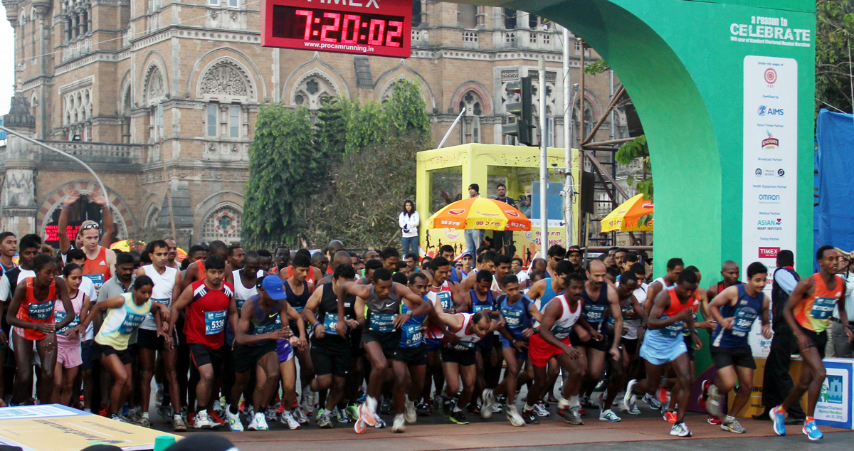 MUMBAI MARATHON -2013.