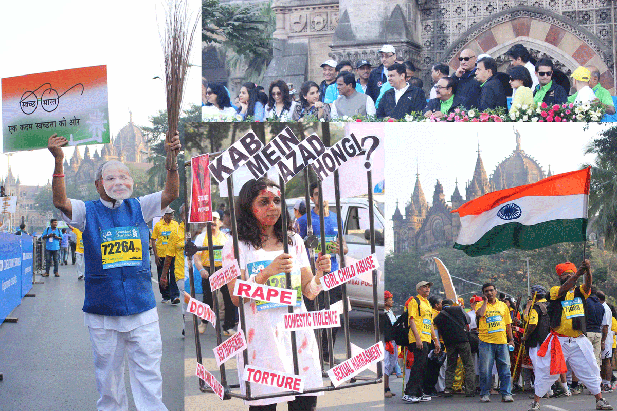 Standard Chartered Mumbai Marathon-2015.