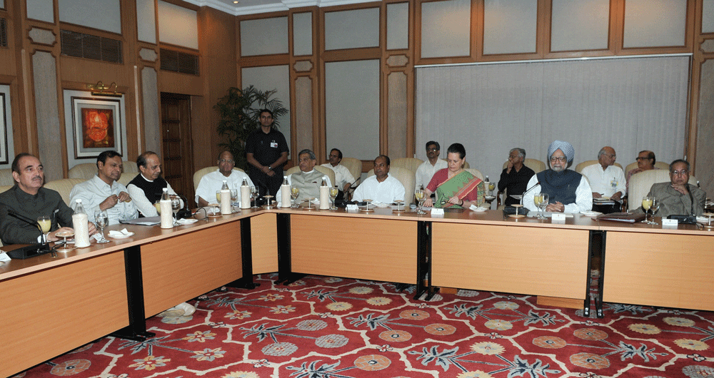 The Prime Minister, Dr. Manmohan Singh chairing an All Party Meeting on Jammu & Kashmir, in New Delhi
