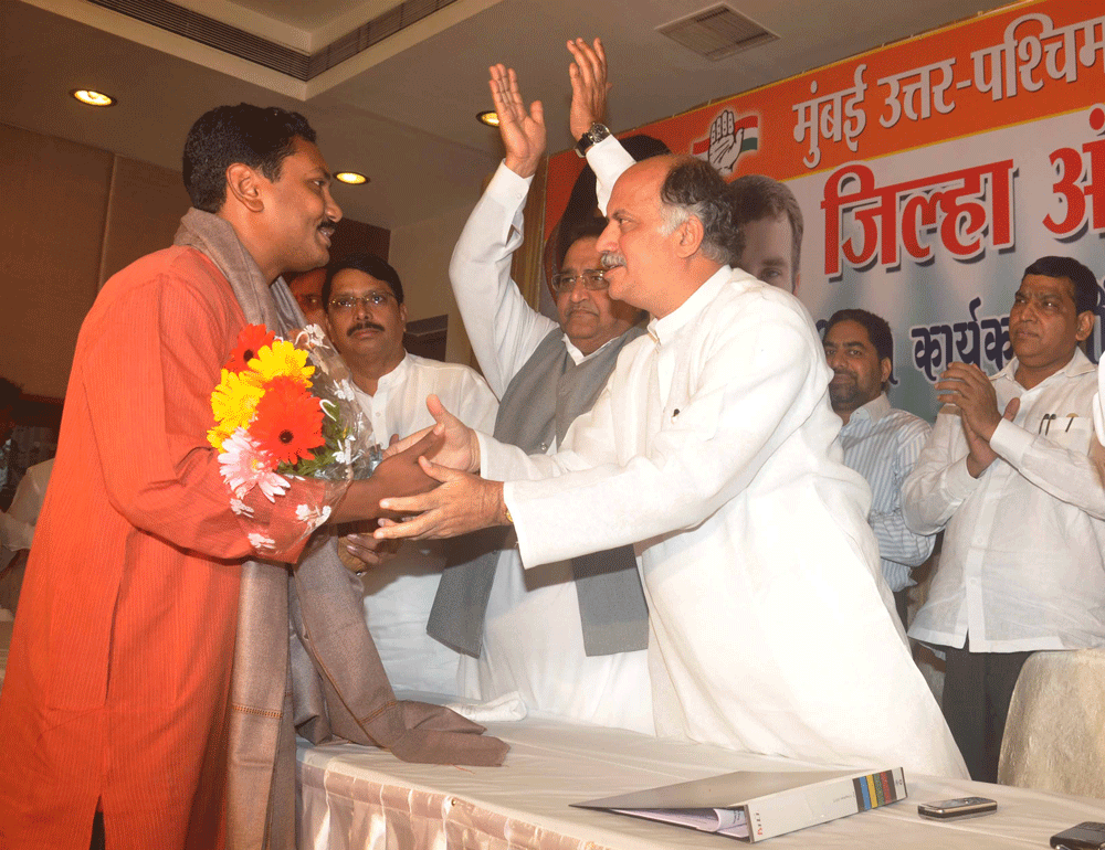 UNION MINISTER GURUDAS KAMAT.