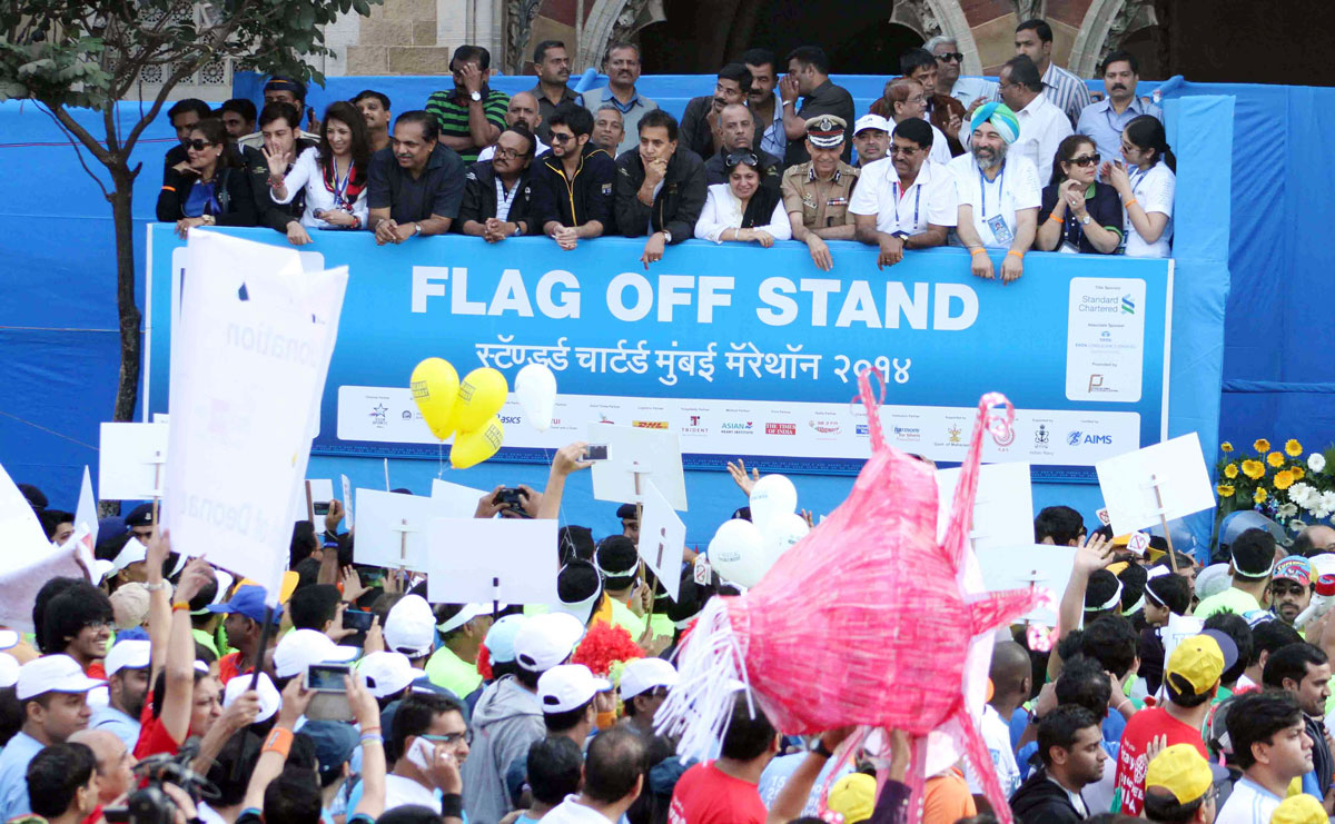 Mumbai MARATHON - 2014
