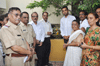 M.P.MILIND DEORA ON OCCASION OF INAUGRATION BEAUTIFICATION OF CUFF PARADE POLICE STATION