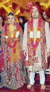 SWABHIMAN SANGHTANA PRESIDENT NITESH RANE WITH RUTUJA SHINDE WEDDING CEREMONY AT HOTEL GRAND HAYTT KALINA.