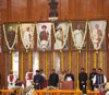 Minister's & State Minister's Swearing Ceremony in Cheif Presence of Governor Ch.Vidyasagar Rao,Chief Devendra Fadnavis at Vidhan Bhavan.