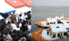 Passenger Speed Launch Service from "Mora(Uran) to Bhauchha Dhakka" in Presence of Union Minister Nitin Gadkari & Chief Minister Devendra Fadnavis. Passenger Speed Launch Service from "Mora(Uran) to Bhauchha Dhakka" in Presence of Union Minister Nitin Gadkari & Chief Minister Devendra Fadnavis.
