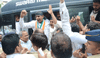 Mumbai Congress "Mukh Morcha" at Hutatma Chowk on Suspension of Congress Party Chairperson MP.Sonia Gandhi with Congress MP's in Parliament House. Mumbai Congress "Mukh Morcha" at Hutatma Chowk on Suspension of Congress Party Chairperson MP.Sonia Gandhi with Congress MP's in Parliament House.