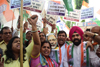Mumbai Congress PROTEST-AGITATION against BJP Goverment at MRCC Rajiv Gandhi Bhavan Azad Maidan. Mumbai Congress PROTEST-AGITATION against BJP Goverment at MRCC Rajiv Gandhi Bhavan Azad Maidan.