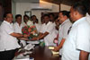 NEWLY ELECTED SINDHUDURG JILHA PARISHAD PRESIDENT & VICE PRESIDENT MEETS MINISTER NARAYANRAO RANE AT MUMBAI.