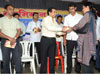 SWABHIMAAN SANGHATANA PRESIDENT NITESH RANE AT SANTACRUZ .