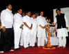 CHIEF MINISTER PRITHVIRAJ CHAVAN & DY CHIEF MINISTER AJIT DADA PAWAR AT RAVINDRA NATY MANDIR.