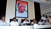 NCP STATE PRESIDENT MADHUKARRAO PICHAD,PWD MINISTER CHAGAN BHUJBAL,HOME MINISTER R.R.PATIL & MEDIA TEAM VISITED NEWLY RENOVATED NCP BHAVAN AT NARIMAN POINT. NCP STATE PRESIDENT MADHUKARRAO PICHAD,PWD MINISTER CHAGAN BHUJBAL,HOME MINISTER R.R.PATIL & MEDIA TEAM VISITED NEWLY RENOVATED NCP BHAVAN AT NARIMAN POINT.