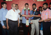 NEWLY BJP MAHARASHTRA STATE PRESIDENT DEVENDRA PHADNAVIS MEETS RPI PRESIDENT RAMDAS ATHAWALE AT SAVIDHAN BUNGLOW BANDRA.