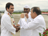 CONGRESS YUVA NETA RAHUL GANDHI AT AURANGABAD.