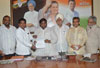 Mumbai Congress President Prof.Janardan Chandurkar at Rajiv Gandhi bhavan.