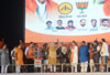 MAHAYUTI Rally at BKC MMRDA Ground. MAHAYUTI Rally at BKC MMRDA Ground.