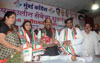 MPCC President Manikrao Thakare & MRCC President Janardan Chandurkar to Handover Charge to newly appointed Mahila Mumbai Congress President Sheetal Mhatre at Rajiv Gandhi bhavan.