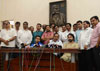 Congress Leader & Minister Narayanrao Rane Press Conference at Nyaneshwari Bunglow Malbar Hill.