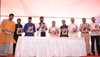Tribute to Bharat Ratna Dr.Babasaheb Ambedkar on his 124th Birth Anniversary in Mumbai. Tribute to Bharat Ratna Dr.Babasaheb Ambedkar on his 124th Birth Anniversary in Mumbai.