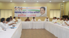 MPCC President Ashokrao Chavan during Meeting at Tilak Bhavan. MPCC President Ashokrao Chavan during Meeting at Tilak Bhavan.