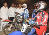 MLA KALIDAS KOLAMBKAR IN DIRT BIKE RACE-2011 AT NAIGAON.