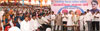 MAHARASHTRA PRADESH CONGRESS PRESIDENT MANIKRAO THAKRE ,UNION MINISTER VILASRAO DESHMUKH,MINISTER NARAYAN RANE INAUGURATION SAMAJIK SAMATA VARSH MELAVA AT RATNAGIRI.